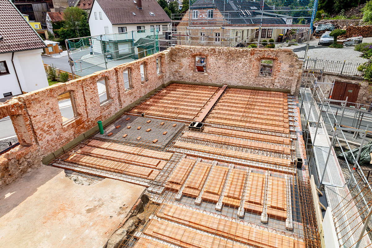 Fiedler Ziegeldecke Altbau Sanierung Bild 5